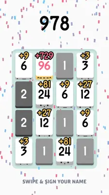 Threes Free android App screenshot 1